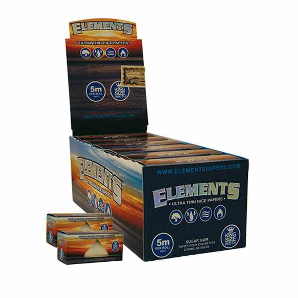 ELEMENTS KING SIZE ROLL 5 METER