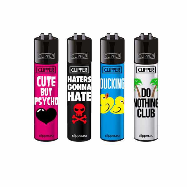 CLIPPER LIGHTER STATEMENTS CUTE BUT PSYCHO