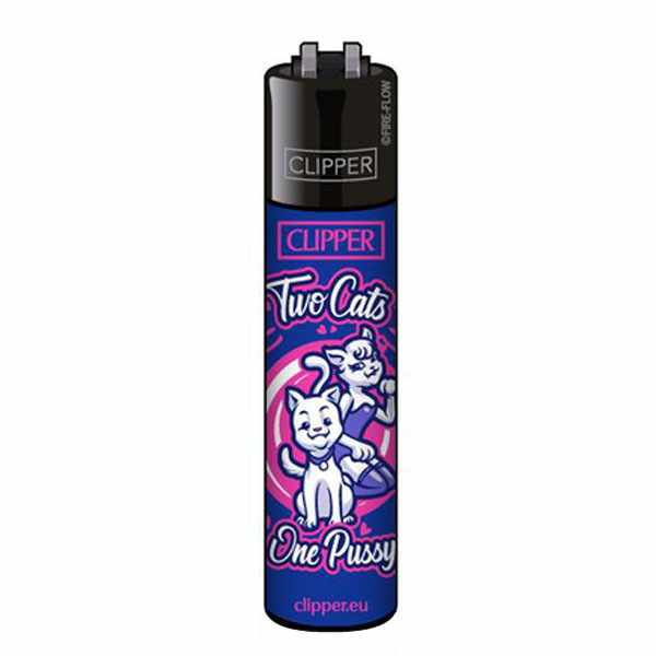 CLIPPER LIGHTER TWO ANIMALS CATS