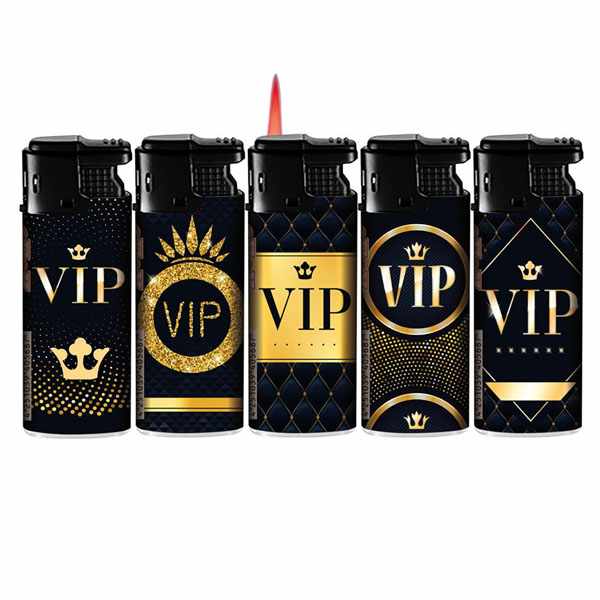 VIP STORM LIGHTER RED FLAME A