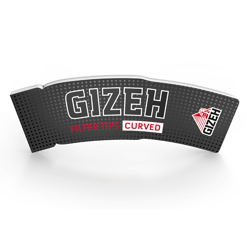 curved Gizeh curved filter tips