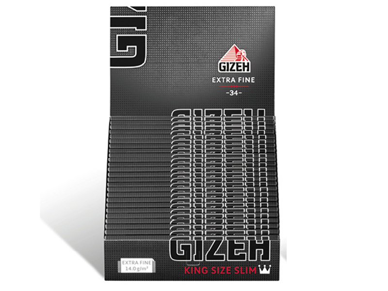 Gizeh black king size slim jointpapir